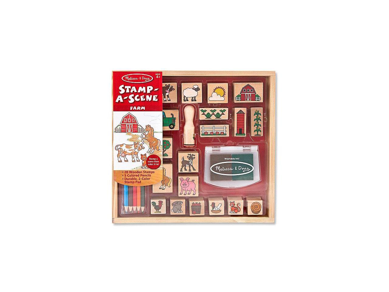 melissa and doug stamp a scene