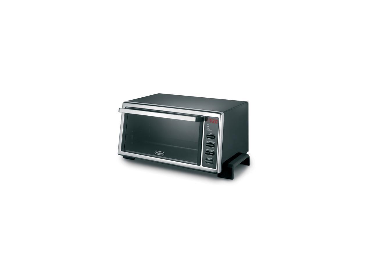 DeLonghi DO400 Black Digital 4Slice Toaster Oven