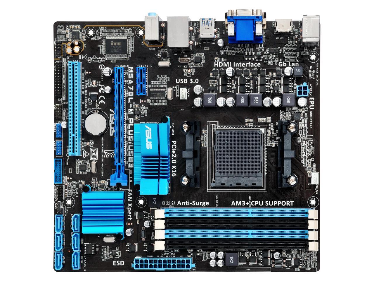 AMD 760G Socket AM3+ DDR3 Micro ATX Motherboard