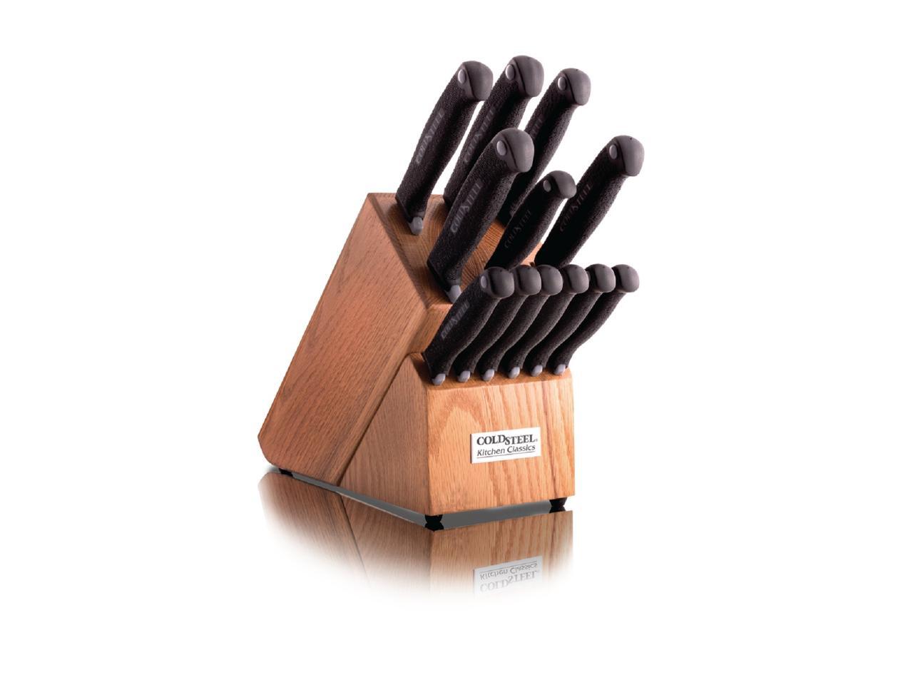Cold Steel Kitchen Classic Set 13 Piece With Block Newegg Com