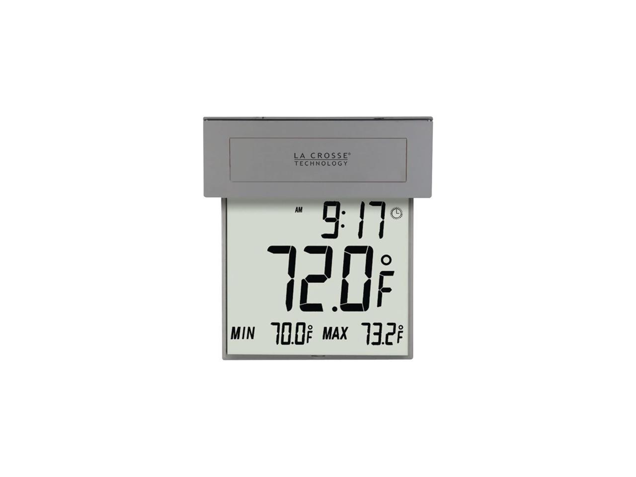 LA CROSSE TECHNOLOGY 306605 Solar Window Thermometer