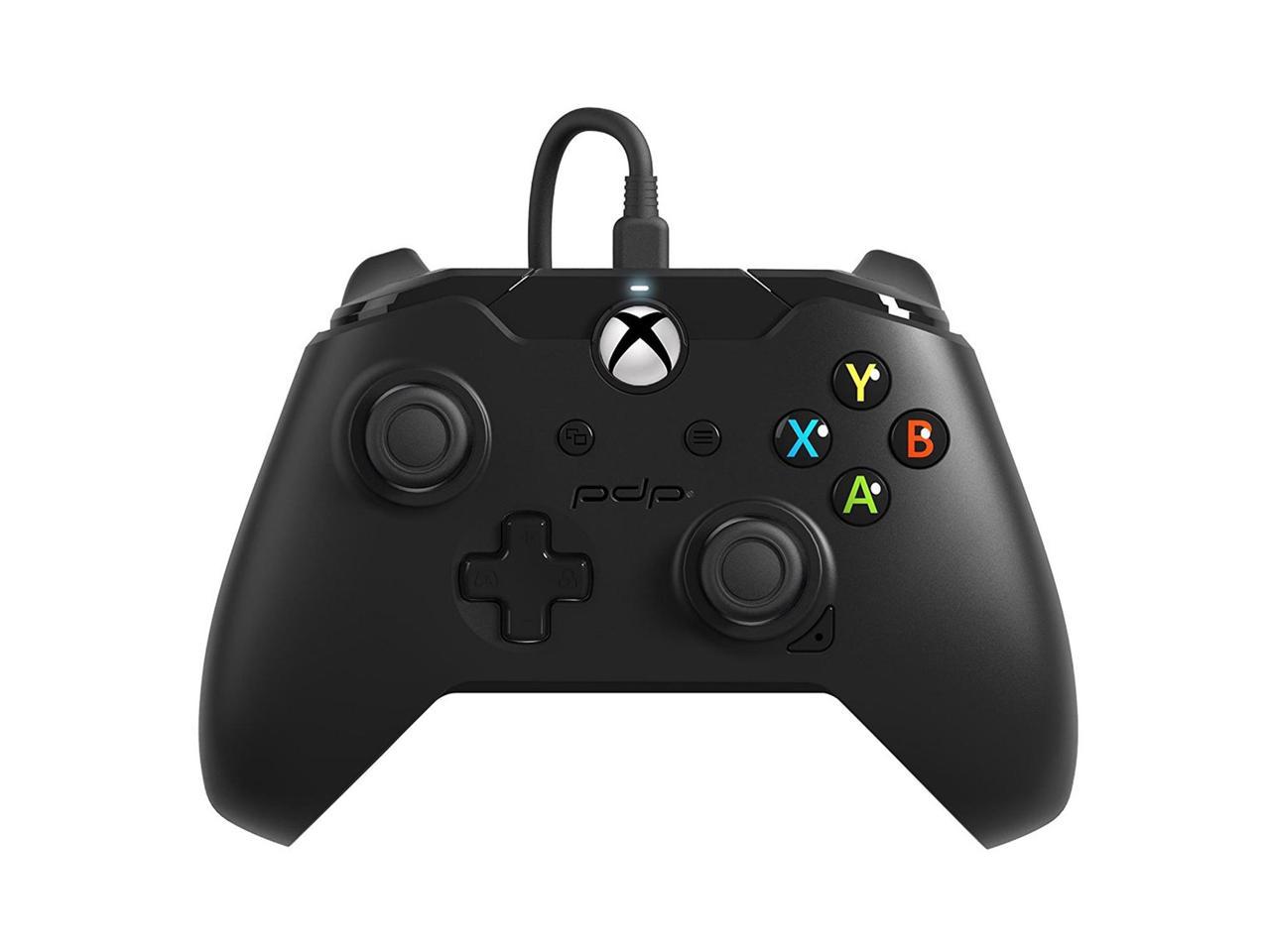 PDP Wired Controller for Xbox One & PC, Black, 048-082-NA - Newegg.com