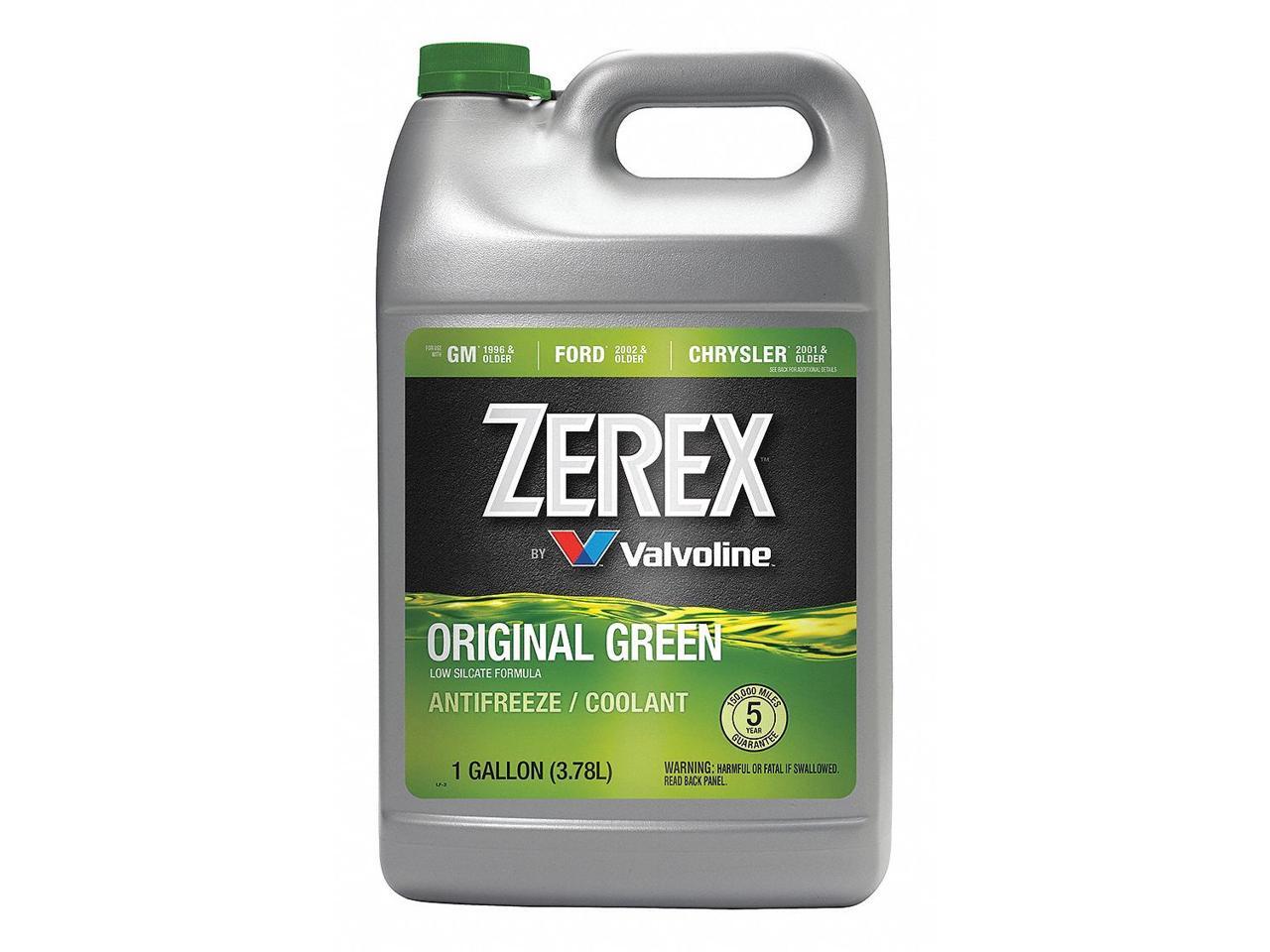 Zerex Antifreeze Coolant 1 gal. Green ZX001