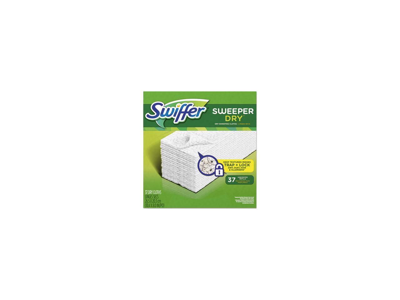 Procter & Gamble Swiffer Sweeper seco tela Refill 37 Shts/BX Blanco 82822 