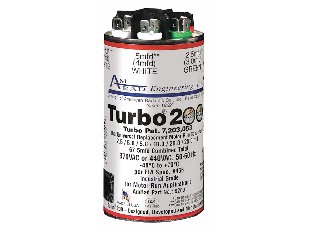 Turbo 200 Universal Capacitor