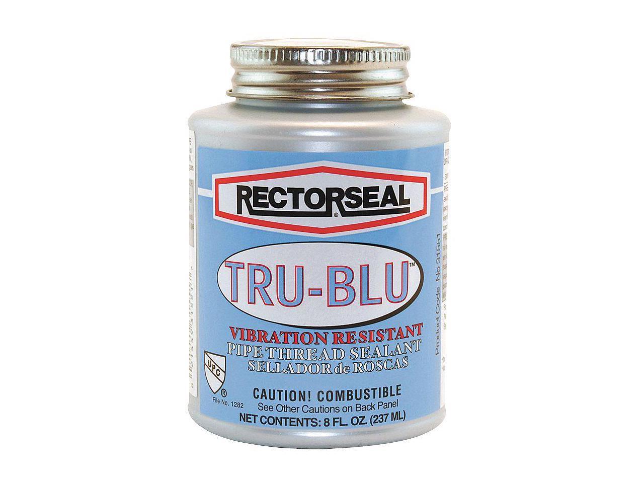 RectorSeal 31551 Tru-Blu Blue Vibration Resistant Pipe Thread Sealant ...