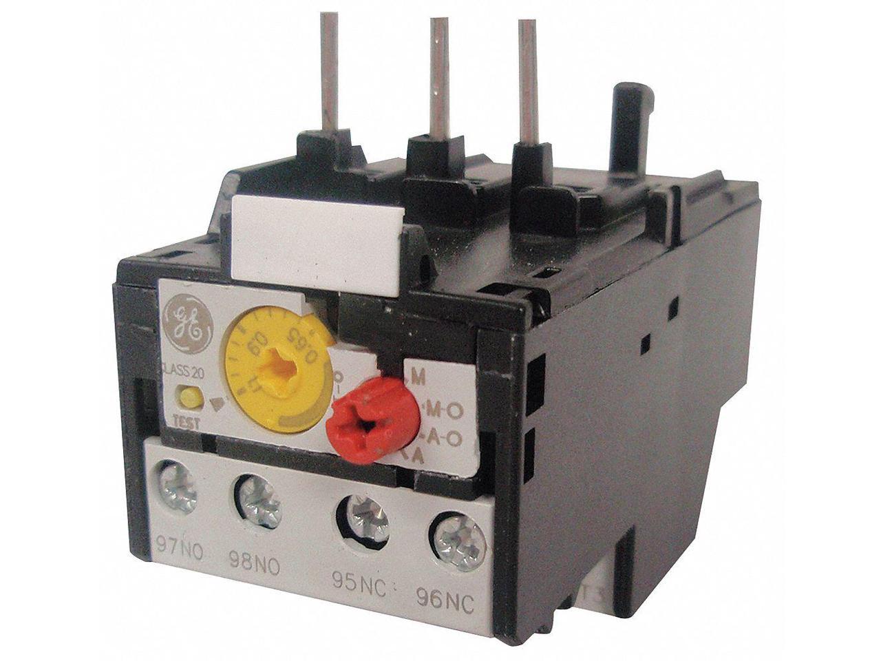 Lot of 3 GE RTN1V 25-32A 120V Direct Mount Reset Overload Relay NEW LOT OF 3 NIB