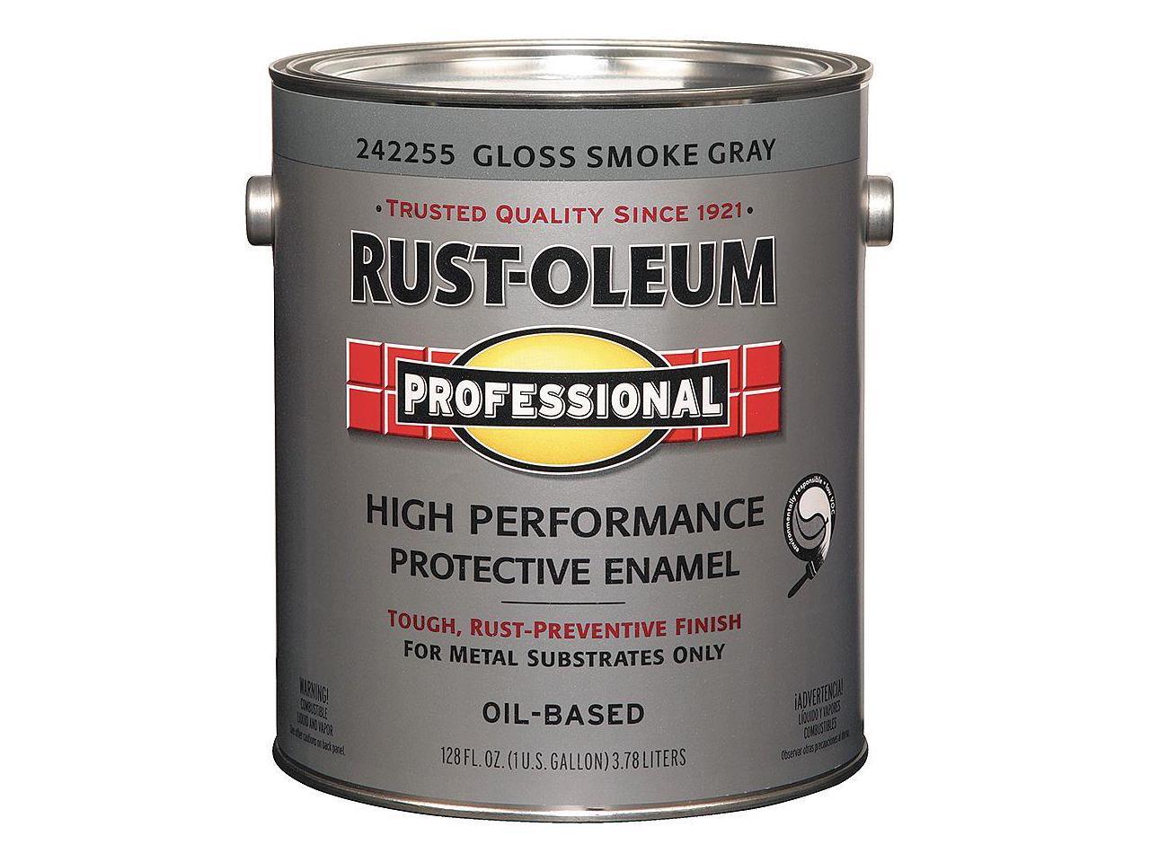 RUSTOLEUM 242255 1 gal. Smoke Gray Glossy Latex Interior