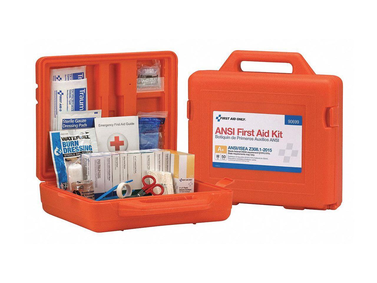 FIRST AID ONLY 90699 ANSI Class A+ First Aid Kit for 50 People