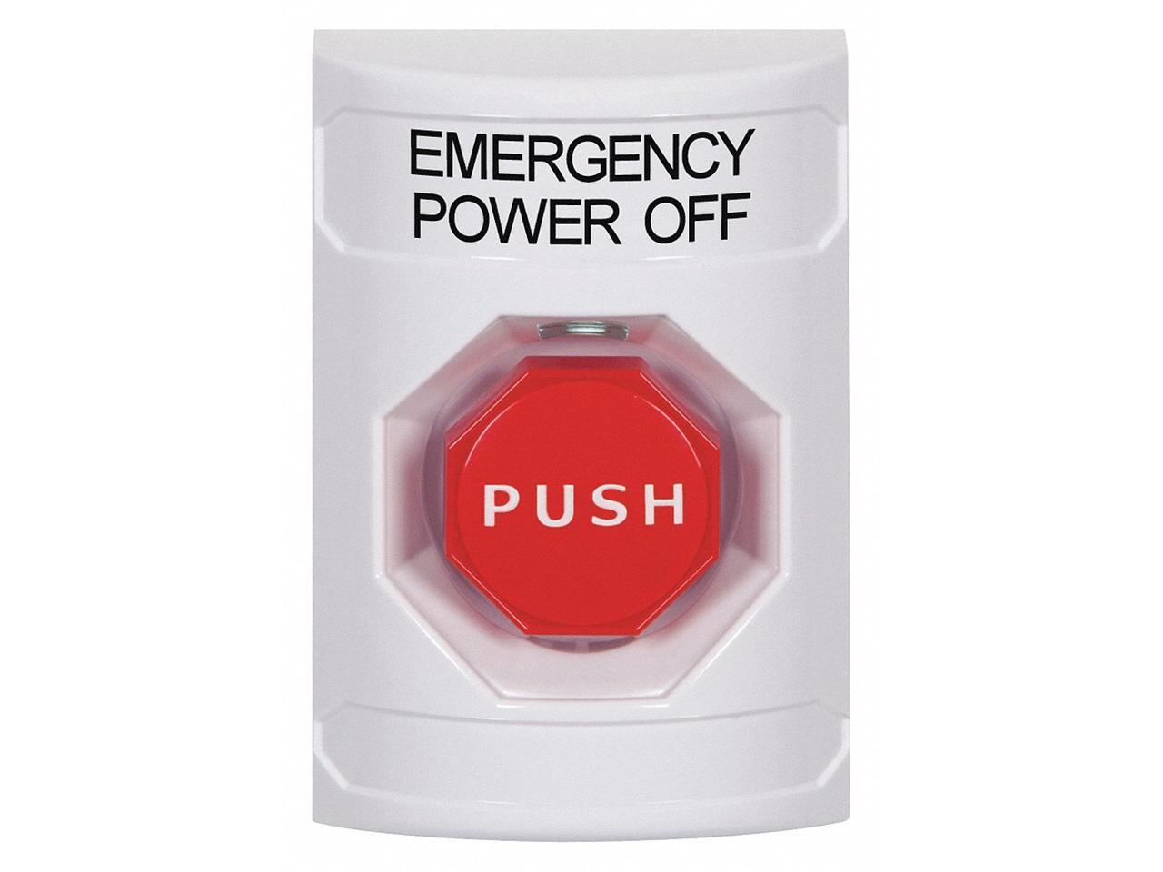 Safety Technology International Emergency Power Off Push Button