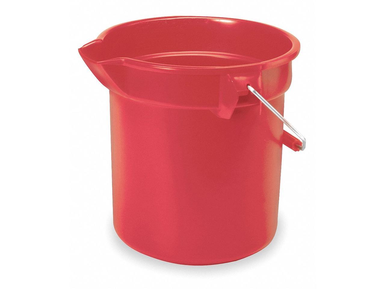 Rubbermaid Red Brute Bucket - 10 Qt. - Newegg.com