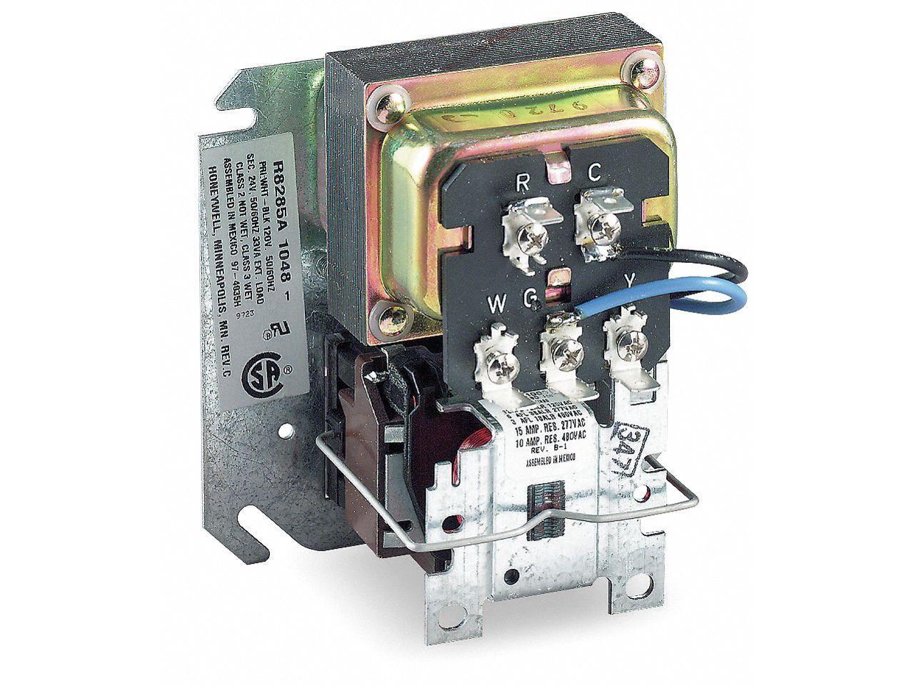 Honeywell Center, Fan Control Includes Transformer and Relay R8285A1048