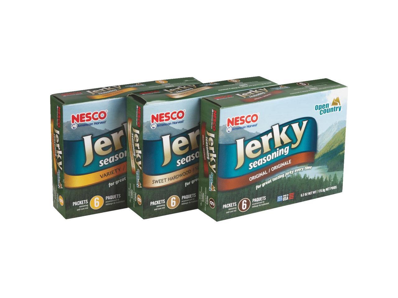 Nesco American Harvest Variety Jerky Spice Seasoning (6 Count) BJV6