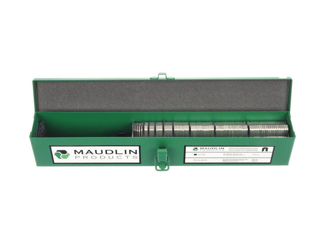 260 pc. Box Maudlin Products MSB3-FK Slotted Shim Size B 3 X 3 Full Kit 