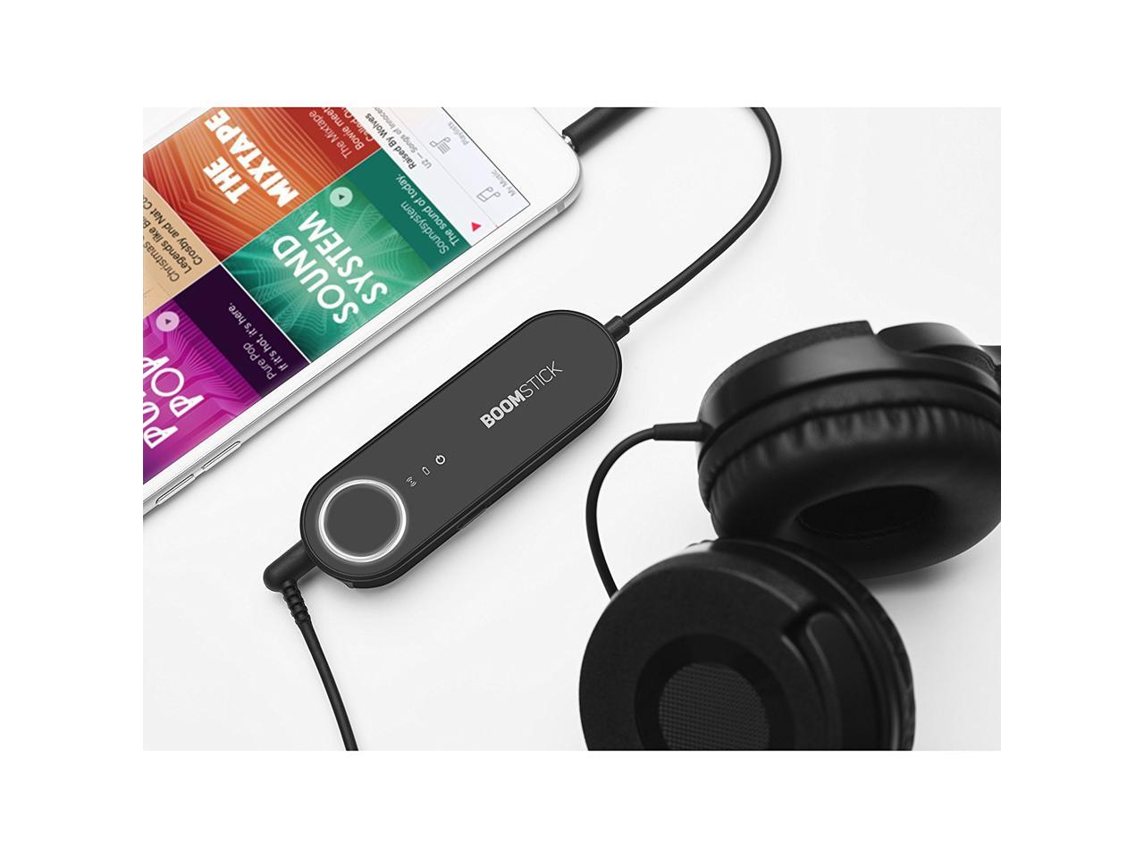 BoomStick Portable Headphone Audio Amplifier Bass Booster Sound