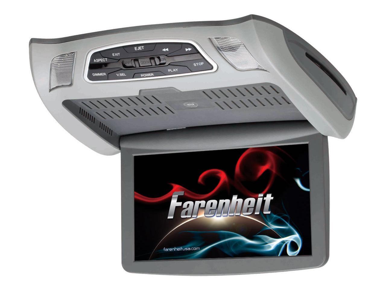 Farenheit CM-103D Ceiling Mount DVD Entertainment System w/ 10.3" LCD