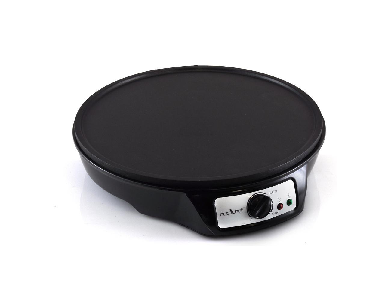 NutriChef PCRM12 Electric Crepe Maker / Griddle, Hot Plate Cooktop