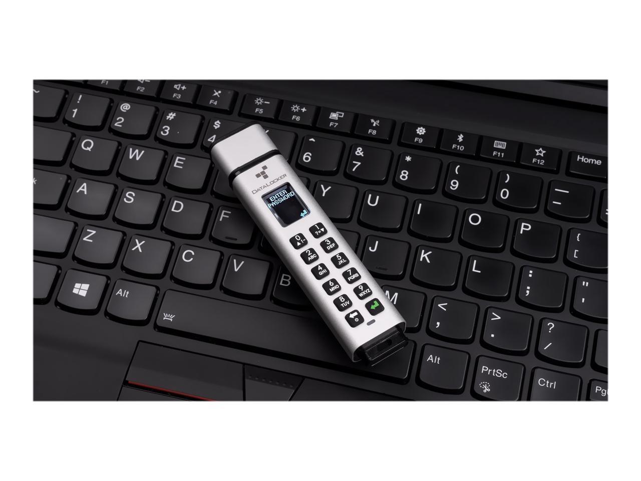 DataLocker K350 64GB Encrypted USB Drive SK350064FE - Newegg.com