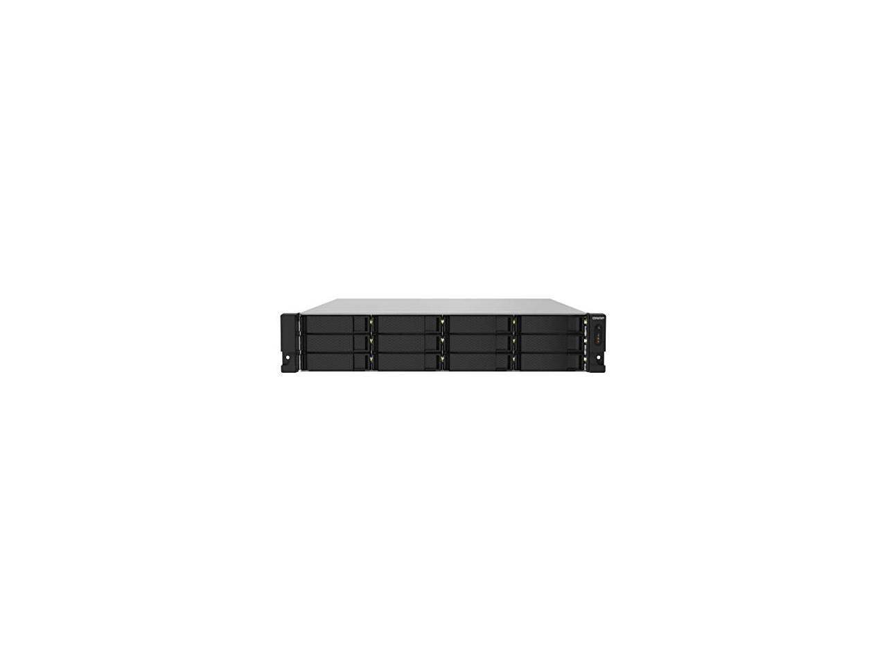 TS-1232PXU-RP-4G-US QNAP 2U 12-Bay ARM-based 2.5G &10G NAS - Newegg.com