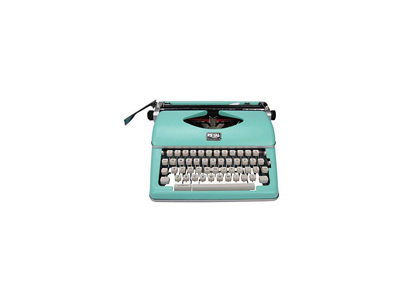 Royal 79101t Classic Manual Typewriter mint Green 