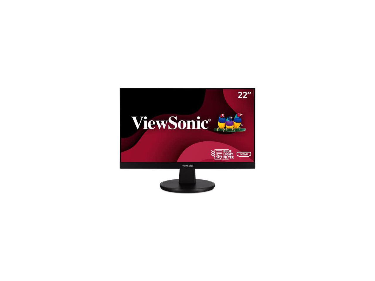 ViewSonic VA2247-MH 22 Inch Full HD 1080p Monitor with Ultra-Thin Bezel ...