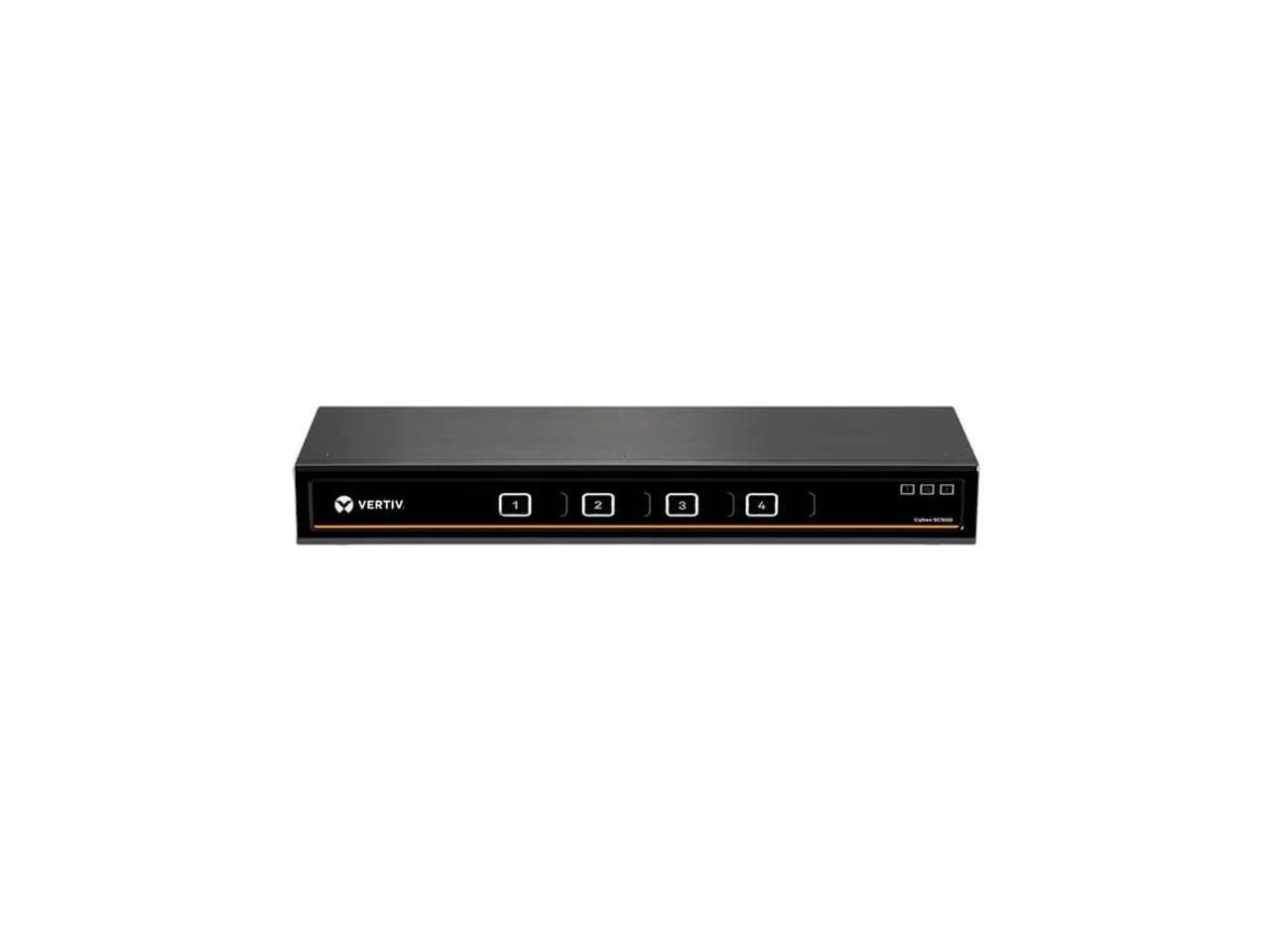 Vertiv Cybex SC945DPH400 Universal DP/H Secure KVM Switch 4 Port
