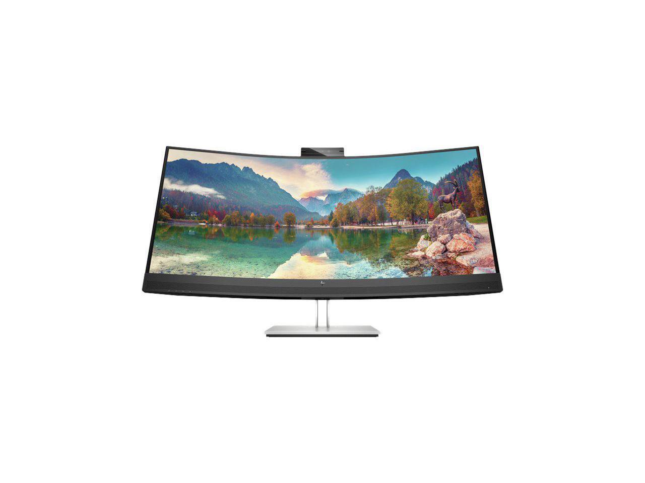 HP 34" 75 Hz VA WQHD USBC Conferencing Monitor 5 ms GtG (with