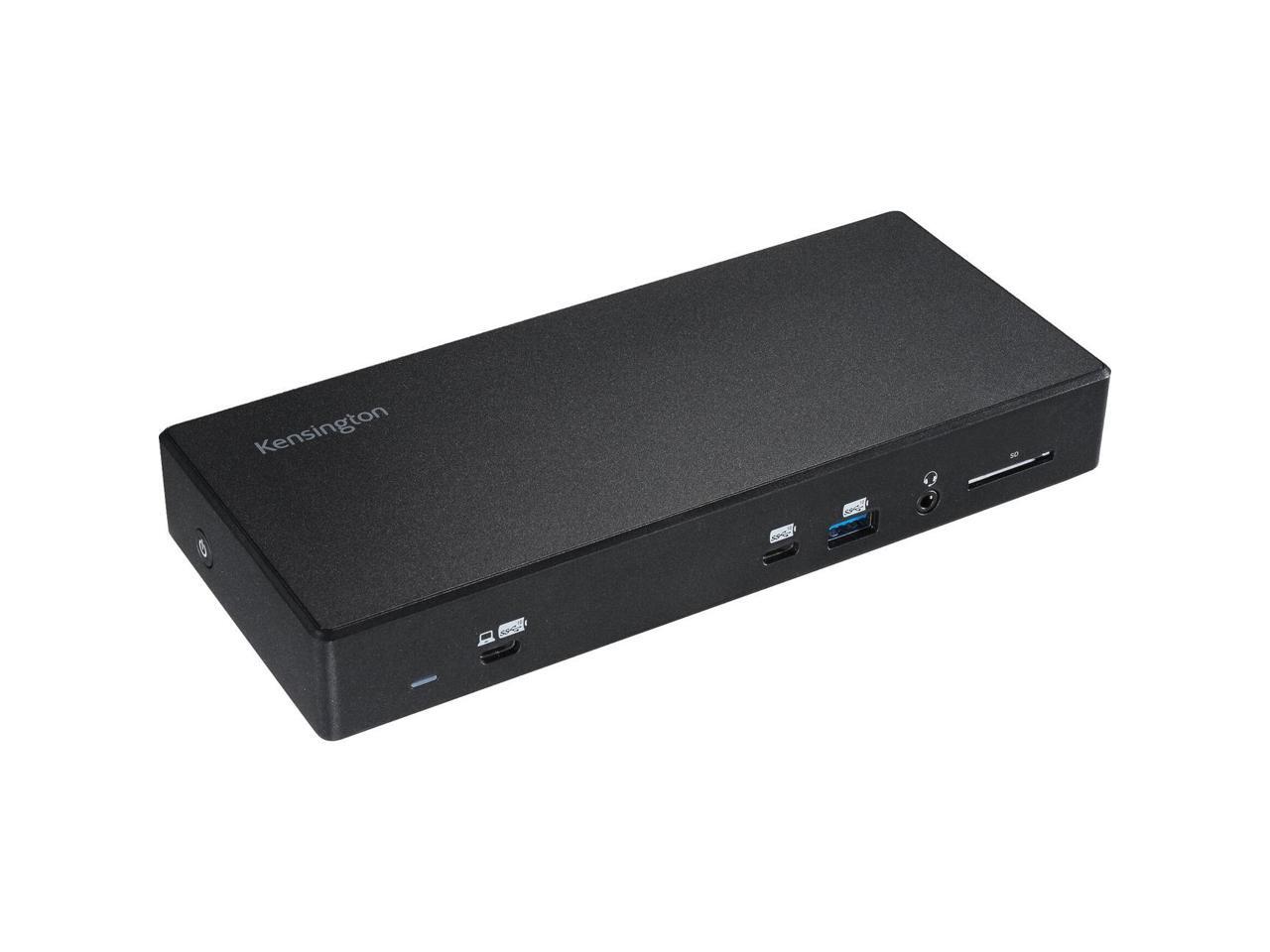 Kensington SD4855P USBC 10Gbps Dual Video Driverless Docking Station 100W PD DP++/HDMI (DFS