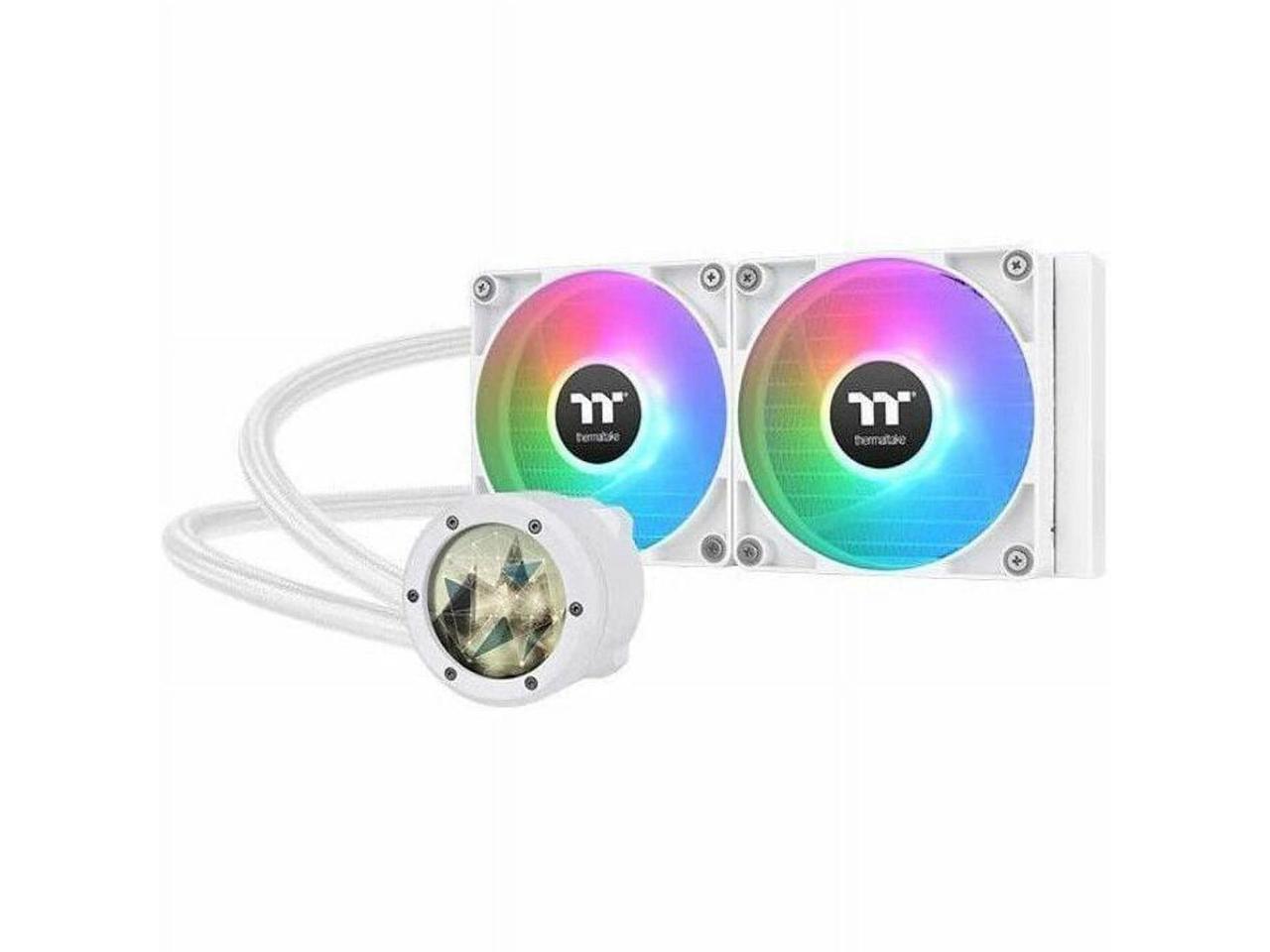 Thermaltake TH240 V2 Ultra ARGB Snow CL-W404-PL12SW-A Liquid / Water ...