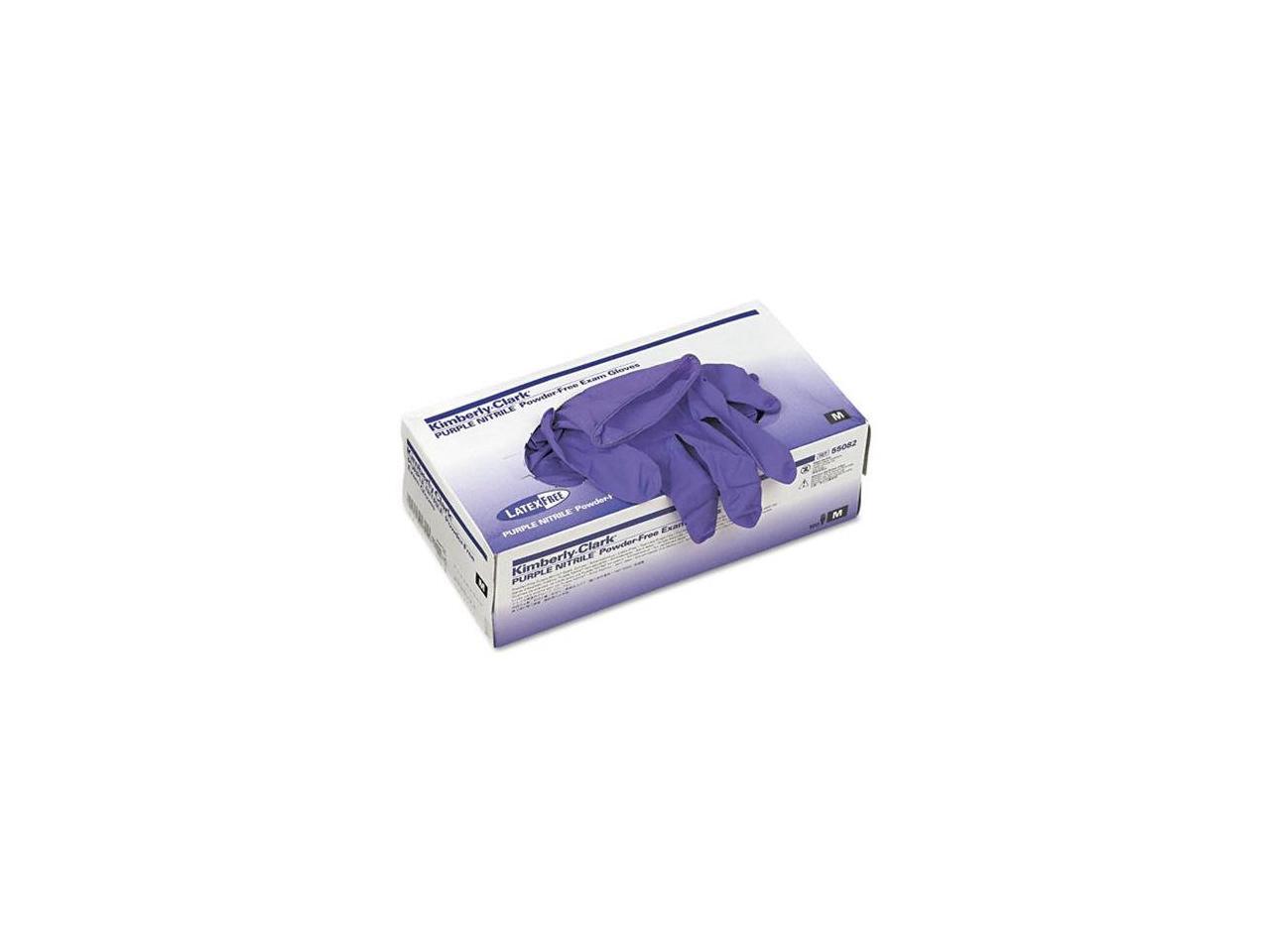 KimberlyClark KC500 Purple Nitrile PowderFree Exam Gloves 100 EA/BX