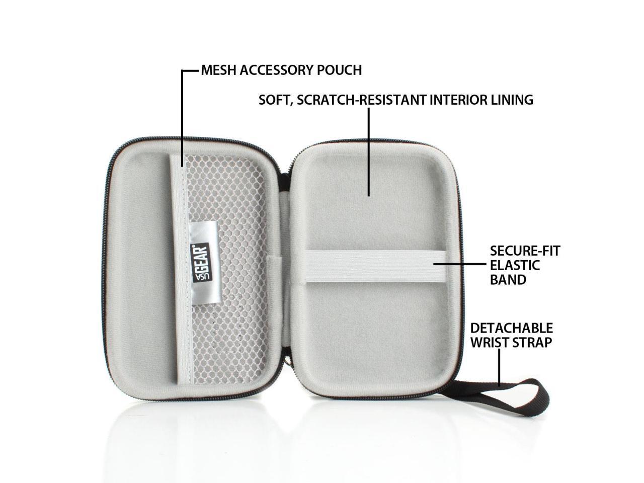 USA Gear Hard Shell Carrying Case for Portable WiFi Mobile Hotspots