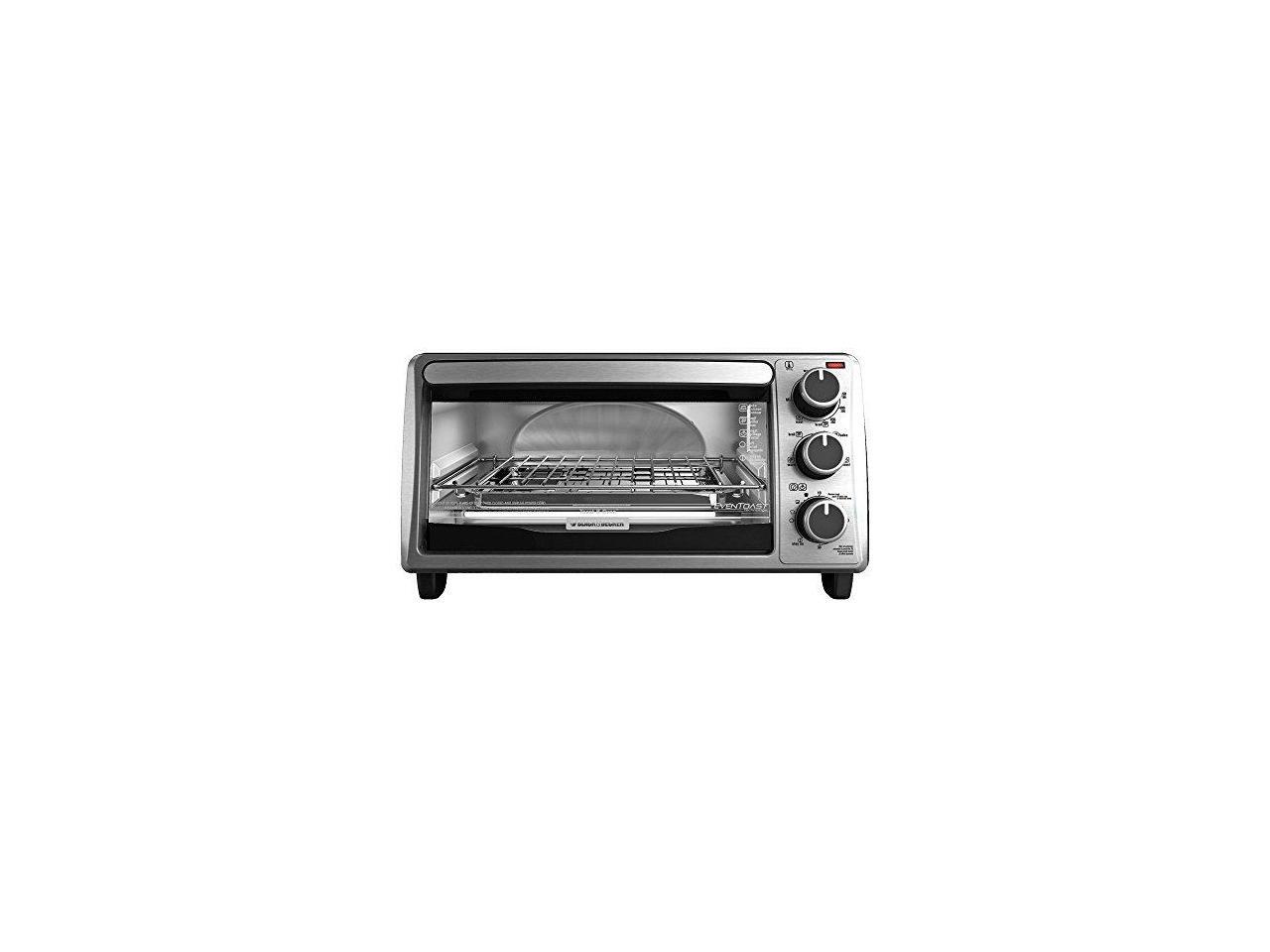 Black & Decker 4Slice Toaster Oven TO1303SB