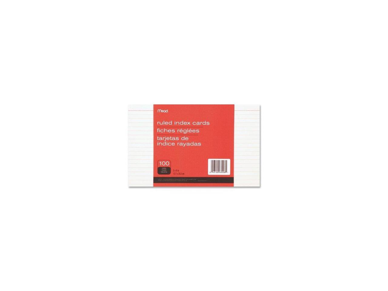 Mead 24 Printable Index Card, 24" x 24" - 24 lb Basis Weight Intended For 5 By 8 Index Card Template