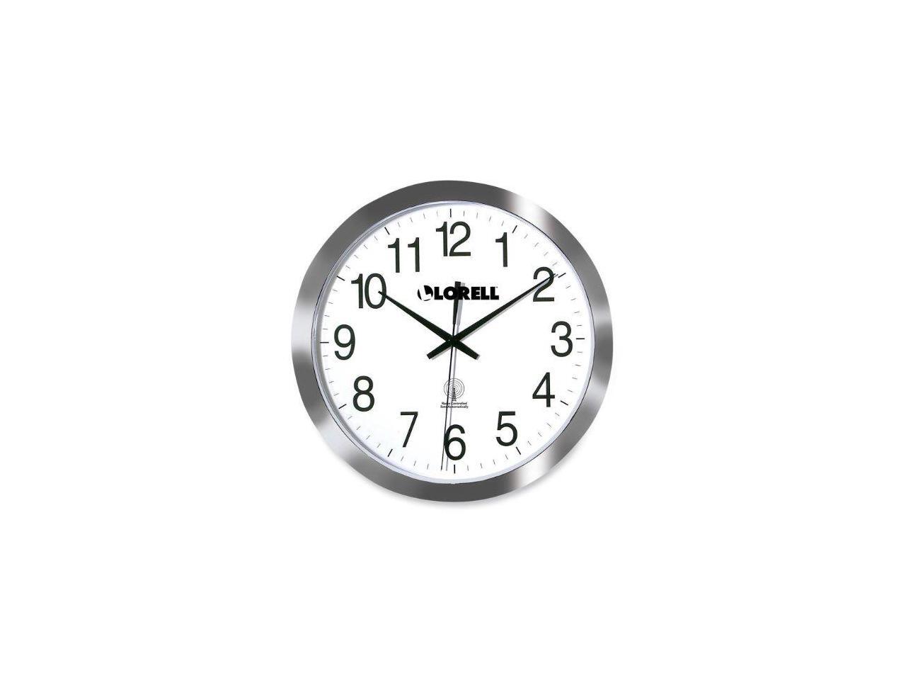 Lorell Radio Controlled Wall Clock