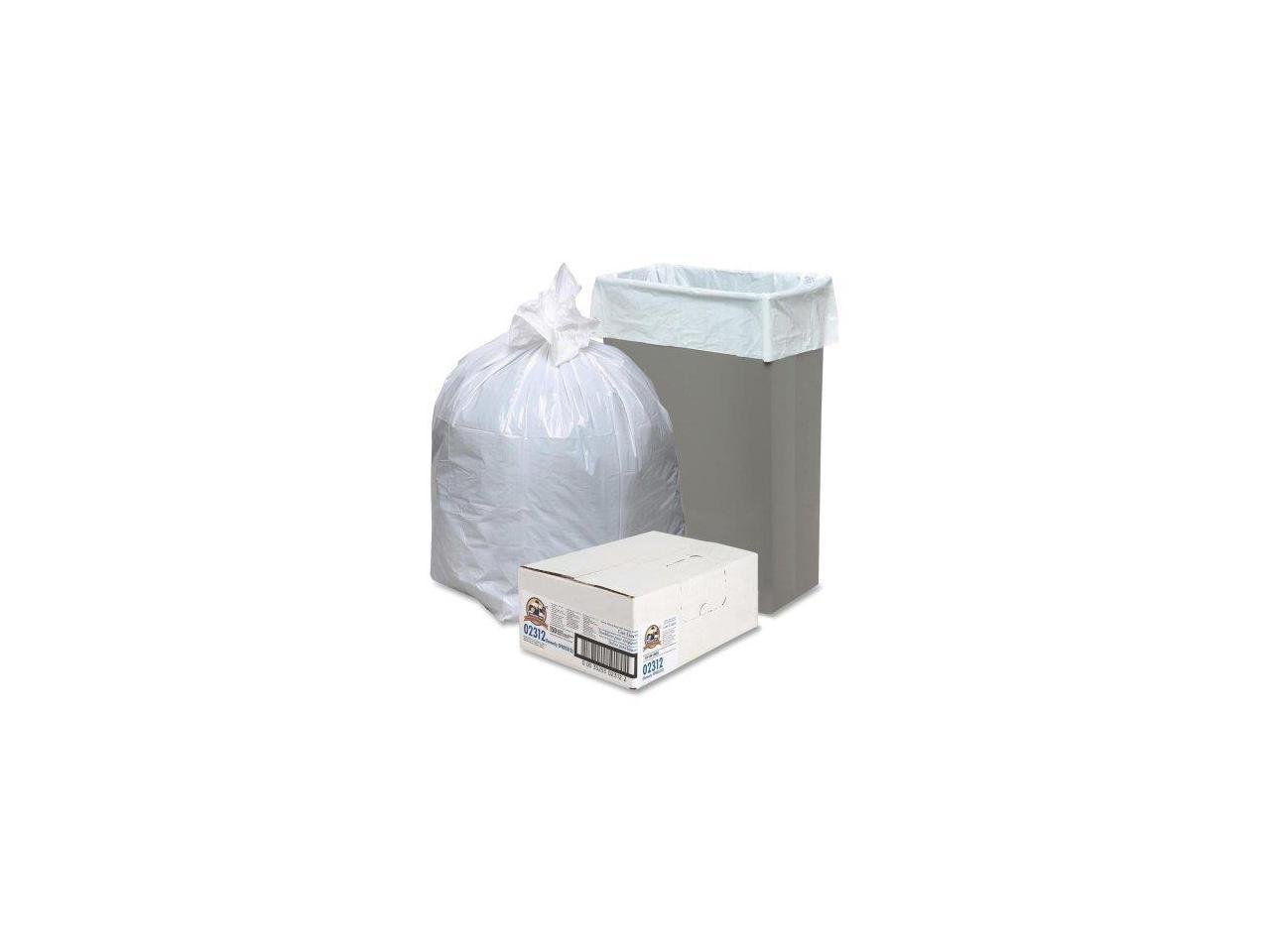 Heavy-Duty Trash Bags 1.5 Mil 55-60 Gallon 50/CT Black 01535 