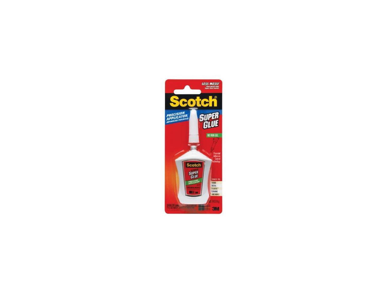 Scotch Super Glue Gel In Precision Applicator.14 Ounces