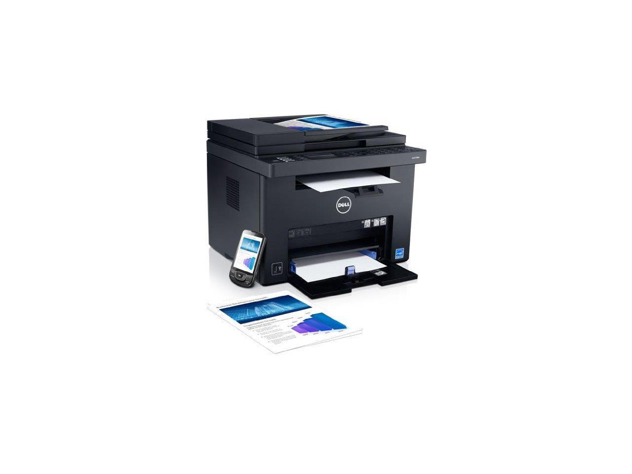 Dell C1765NF LED Multifunction Printer Color Plain Paper Print