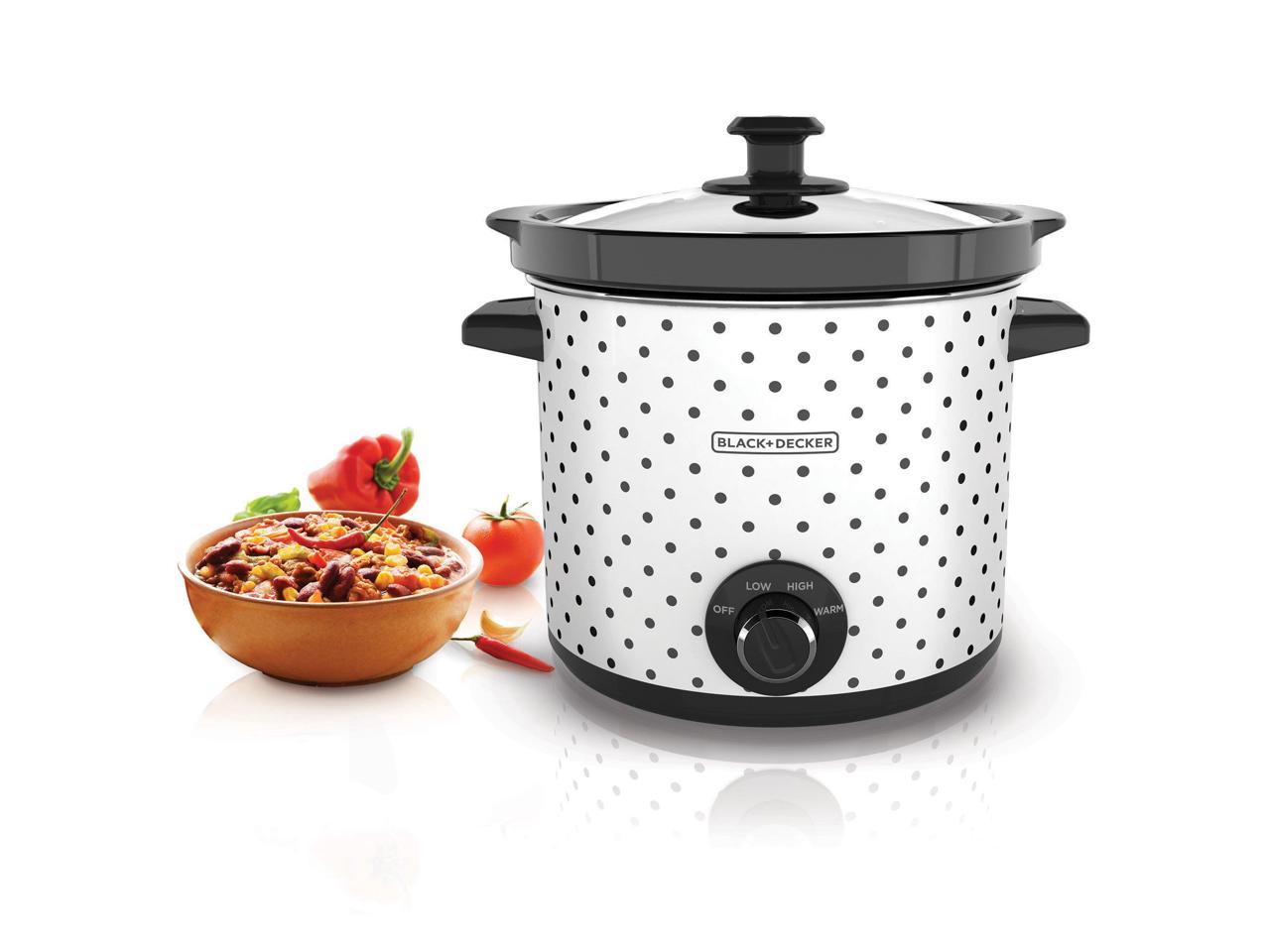 black and decker 3 crock pot