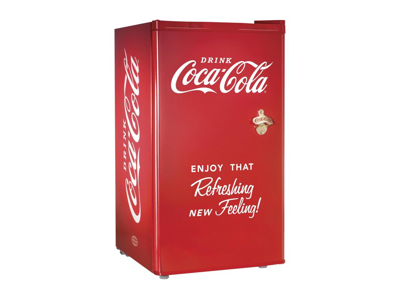 NOSTALGIA ELECTRICS Coca-Cola Series RRF300SDBCOKE 3.0 Cubic Foot ...