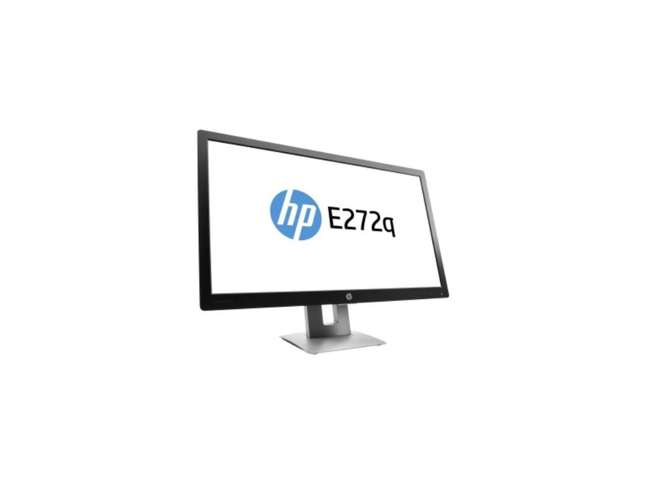 HP E272q 27" Black Professional Quad HD IPS Monitor 2560 x 1440 and 60