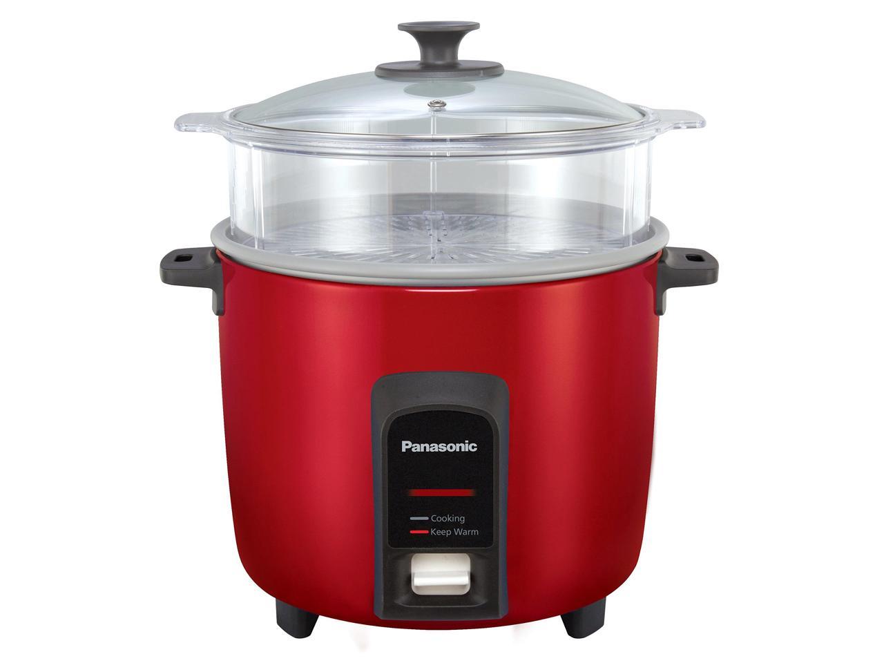 how to use panasonic rice cooker steamer