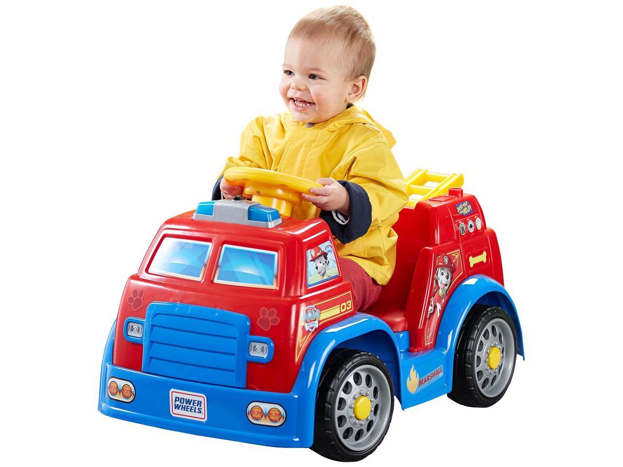 paw patrol power wheels fire truck