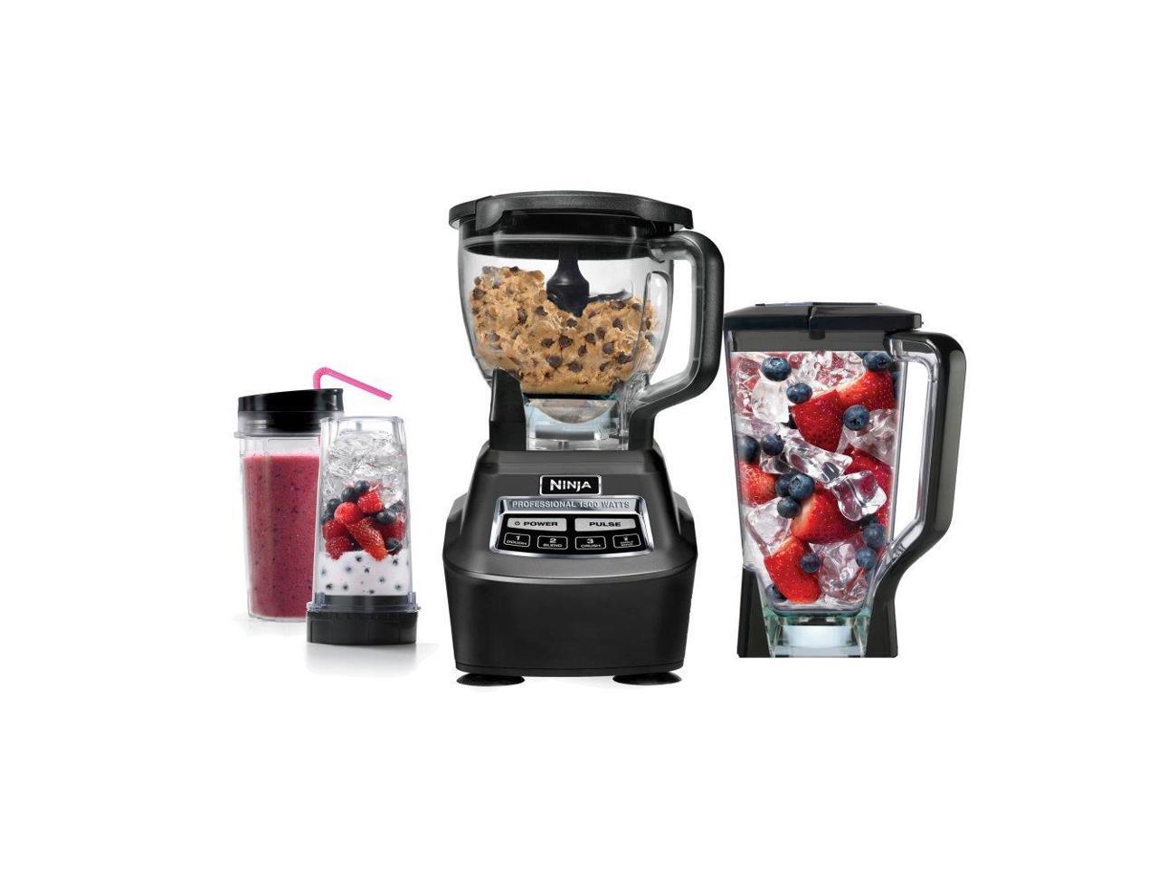 Open Box Ninja BL770 Mega Kitchen System Blender, Black