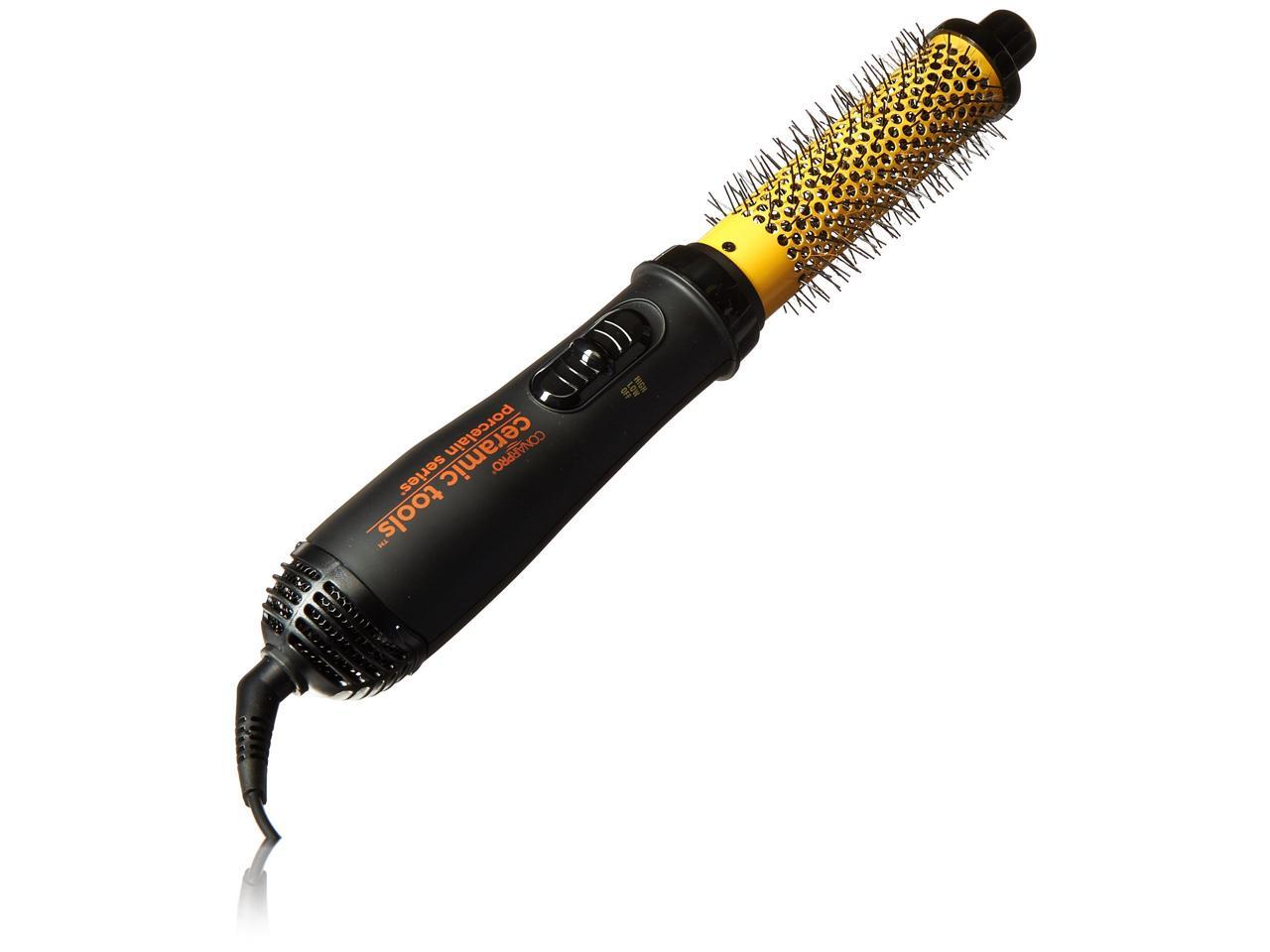 Conair Pro Ceramic Tools Porcelain Series SoftBristle Hot Air Brush, 1 1/4 Inch