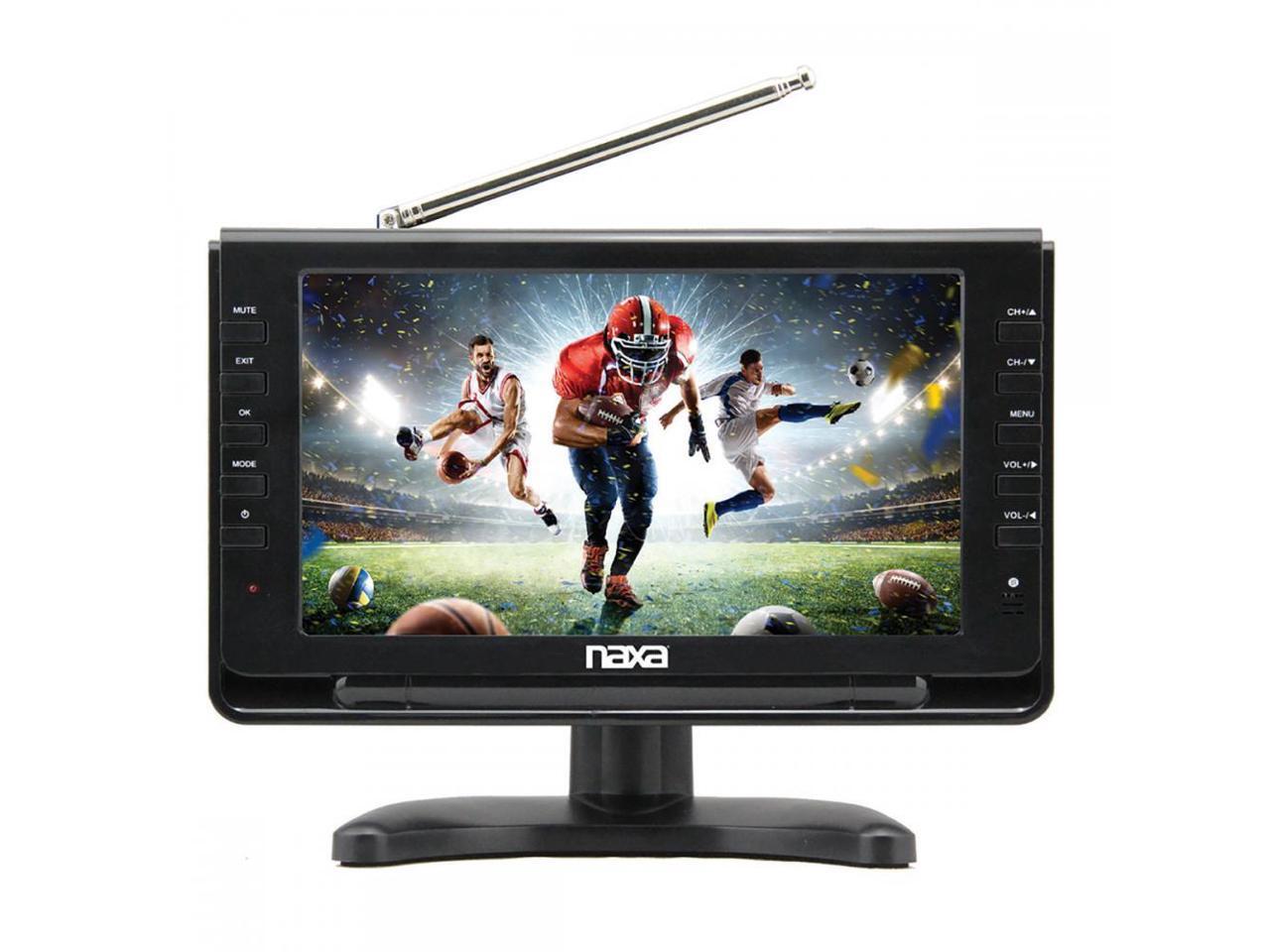 Naxa NT110 10" 60Hz 10" Portable TV & Digital Multimedia Player with