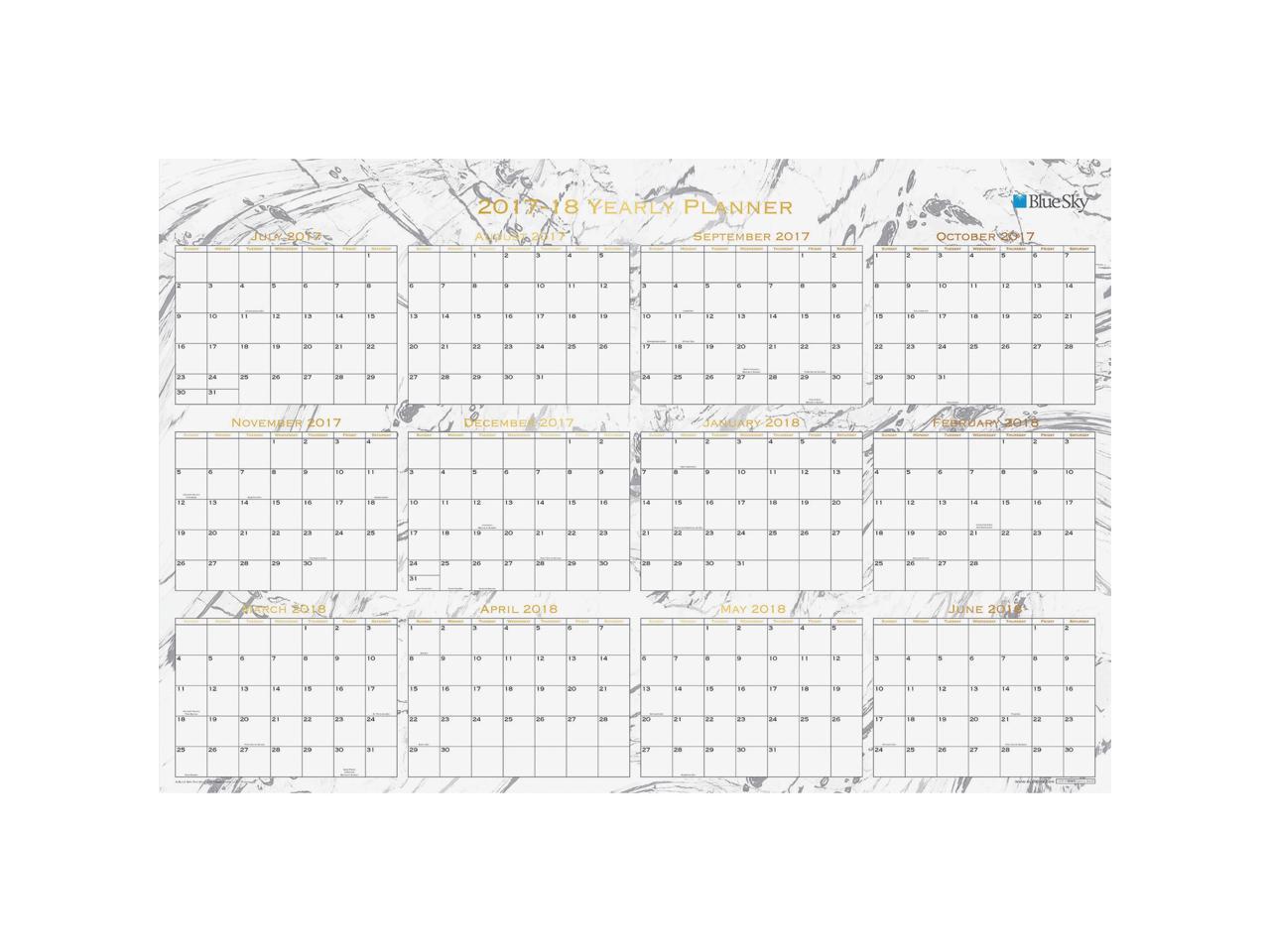 Blue Sky Dry Erase 18 Month Yearly Wall Calendar 24 X 36 Carrera blue-sky-dry-erase-18-month-yearly-wall-calendar-24-x-36-carrera