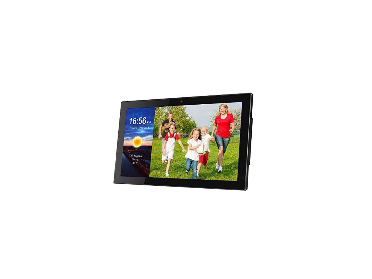 Sungale 19" Smart WiFi Cloud Digital Photo Frame w/ Builtin Camera