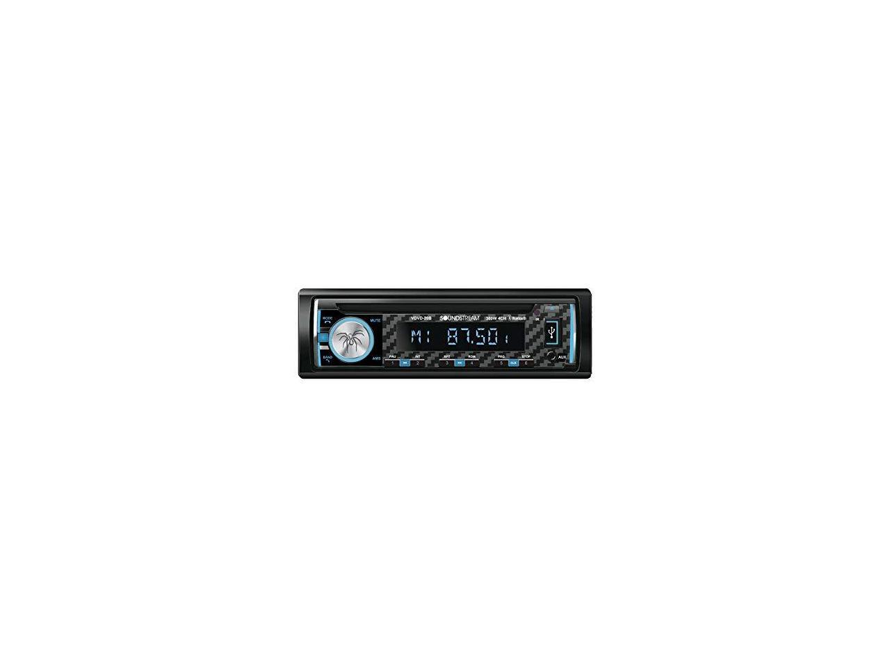 Soundstream Vdvd b Soundstream 1 Din Cd Dvd Mp3 Head Unit W 32gb Usb Sd Aux Bluetooth Newegg Com