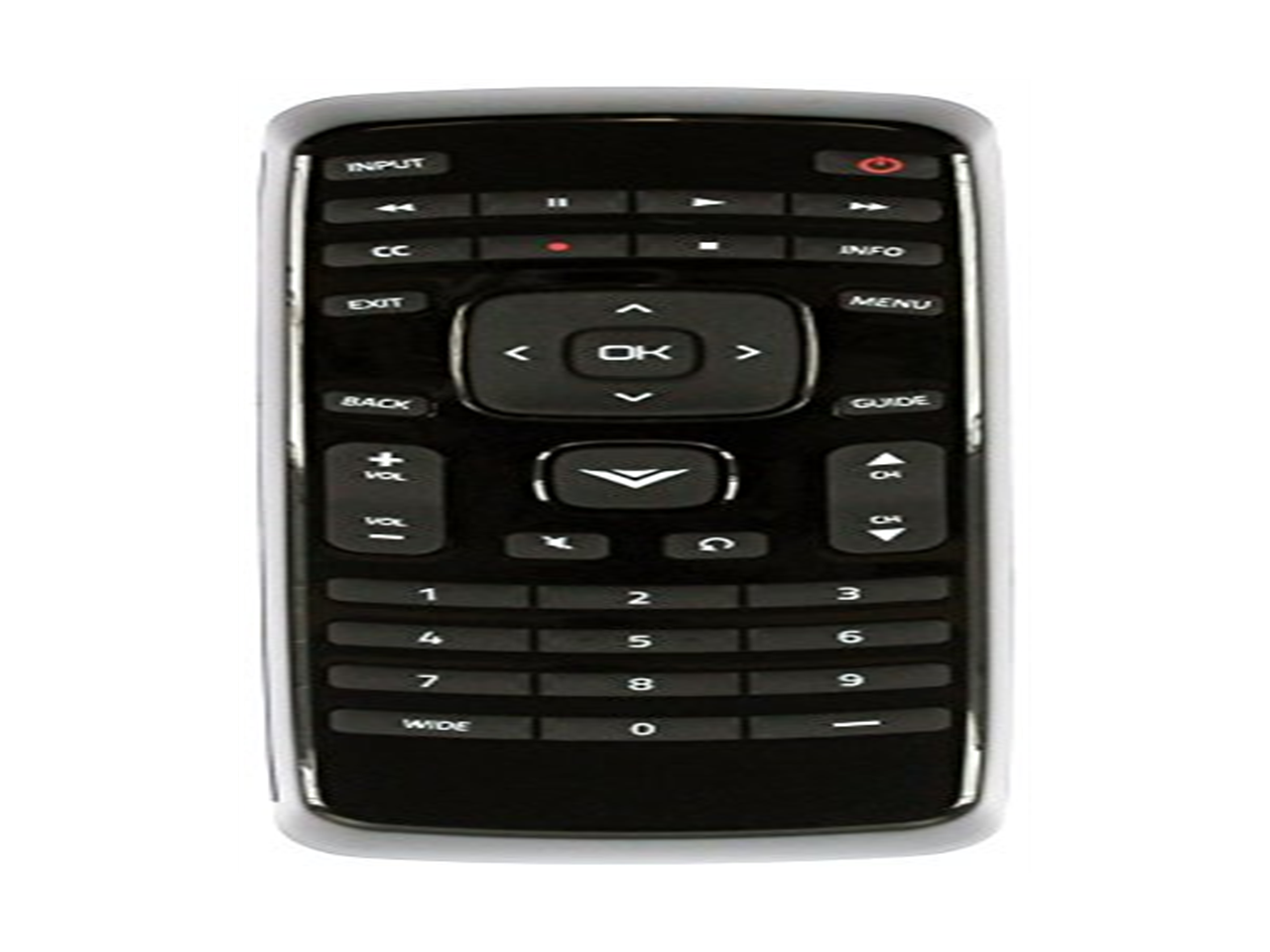 Vizio 0980-0306-0990 (XRT010) TV Remote Control (Black) - Newegg.com