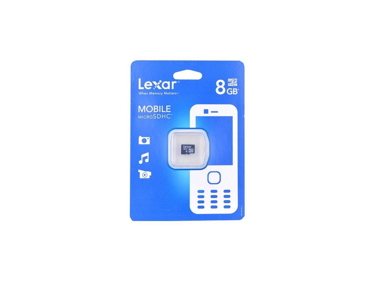 Lexar 8gb Mobile Micro Sdhc Class 6 Multi Use Memory Card 4898